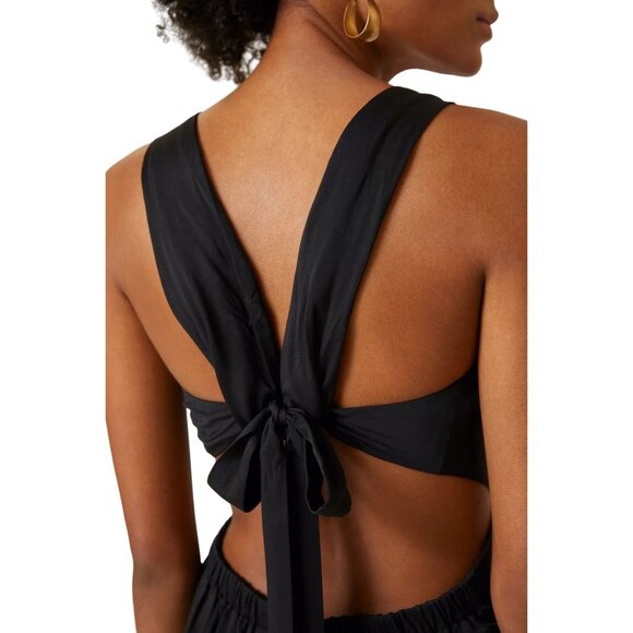 Anthropologie Sleeveless Deep-V Midi Dress - Picture 4 of 7